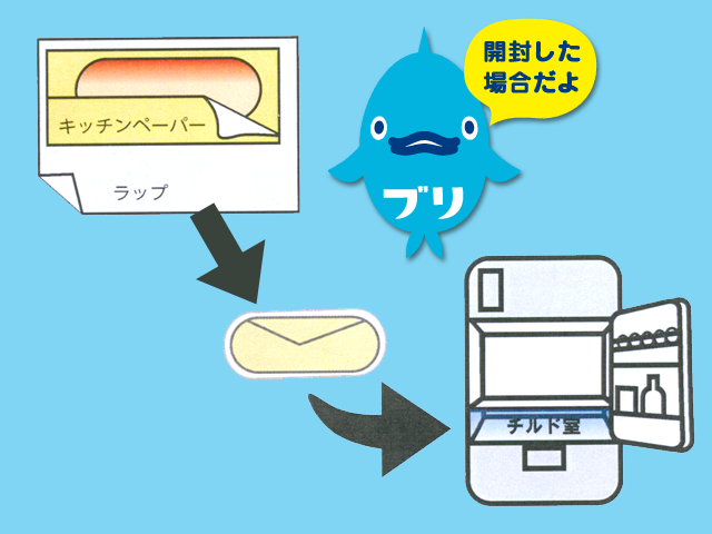 開封後の保存方法